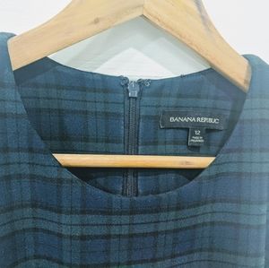 Banana Republic Plaid Dress